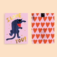 Load image into Gallery viewer, BIG CAT LOVE - Love Card