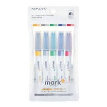 Load image into Gallery viewer, Kokuyo Mark+ Two Tone Marker Set V2