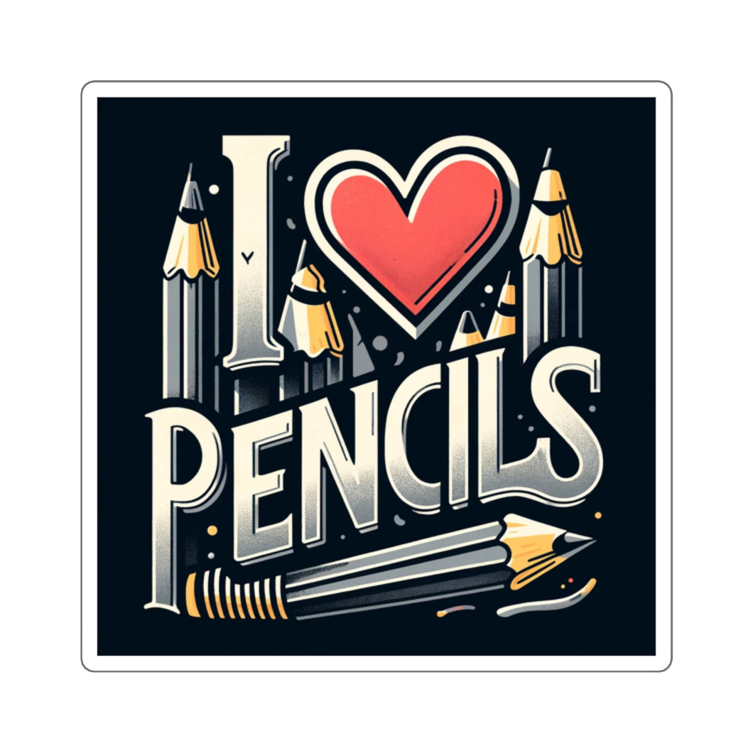 I Love Pencils