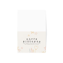 Load image into Gallery viewer, Happy Birthday Greeting Cards 2024 (1, 10, 30, and 50pcs)
