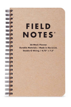 Load image into Gallery viewer, Field Notes 56-Week Planner, 4.75&quot; x 7.5&quot;
