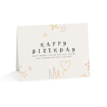 Load image into Gallery viewer, Happy Birthday Greeting Cards 2024 (1, 10, 30, and 50pcs)
