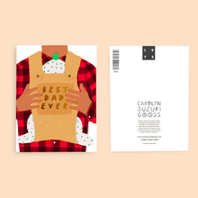 Load image into Gallery viewer, BEST DAD EVER - Father's Day Card
