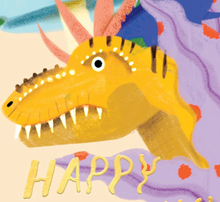 Load image into Gallery viewer, JURASSIC BIRTHDAY - Birthday Card
