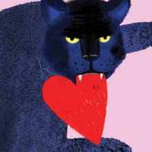 Load image into Gallery viewer, BIG CAT LOVE - Love Card
