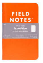 Load image into Gallery viewer, Field Notes A6 Expedition Dot Grid (Set of 3)
