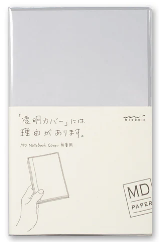 MD Notebook B6 Slim Clear Cover