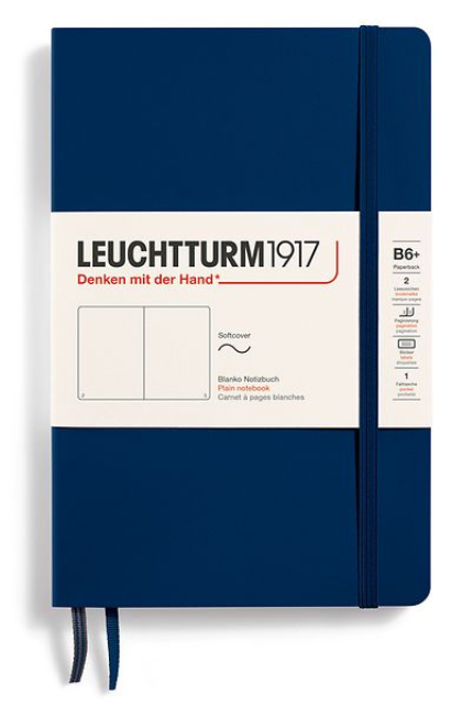 Leuchtturm Notebook B6+ Blank Softcover