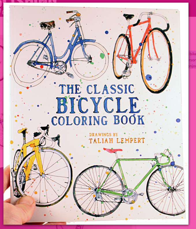 The Classic Bicycle Coloring Book
