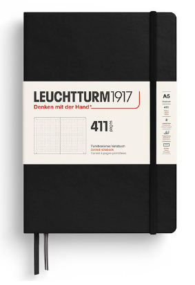 Leuchtturm Notebook 411 A5 Dot Grid Hardcover