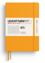 Load image into Gallery viewer, Leuchtturm Notebook 411 A5 Ruled Hardcover
