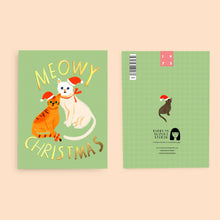 Load image into Gallery viewer, CRIMBO KITTENS - Holiday Card
