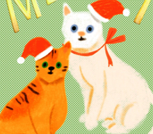 Load image into Gallery viewer, CRIMBO KITTENS - Holiday Card
