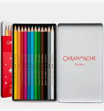 Load image into Gallery viewer, Caran D'ache 12 Swisscolor Pencil Set
