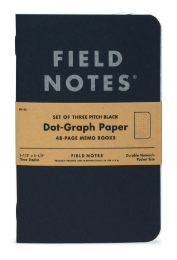 Field Notes A6 Dot-Graph Paper (Set of 3)